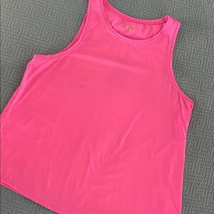 Lilly Pulitzer Women’s Bright Pink Sleeveless Tank Top